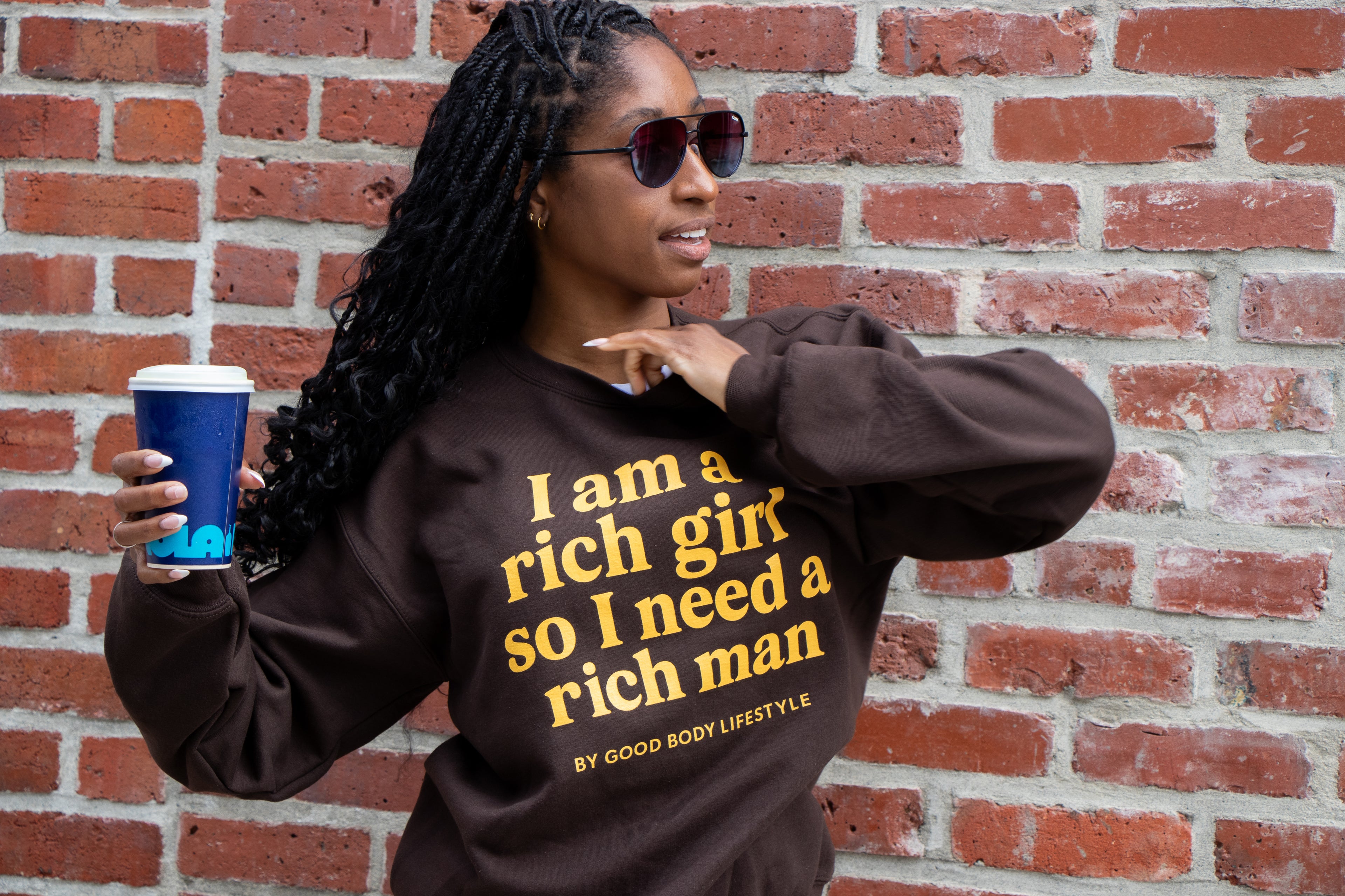 GBL Limited Edition Rich Girl Sweatshirt — The San Francisco Drop