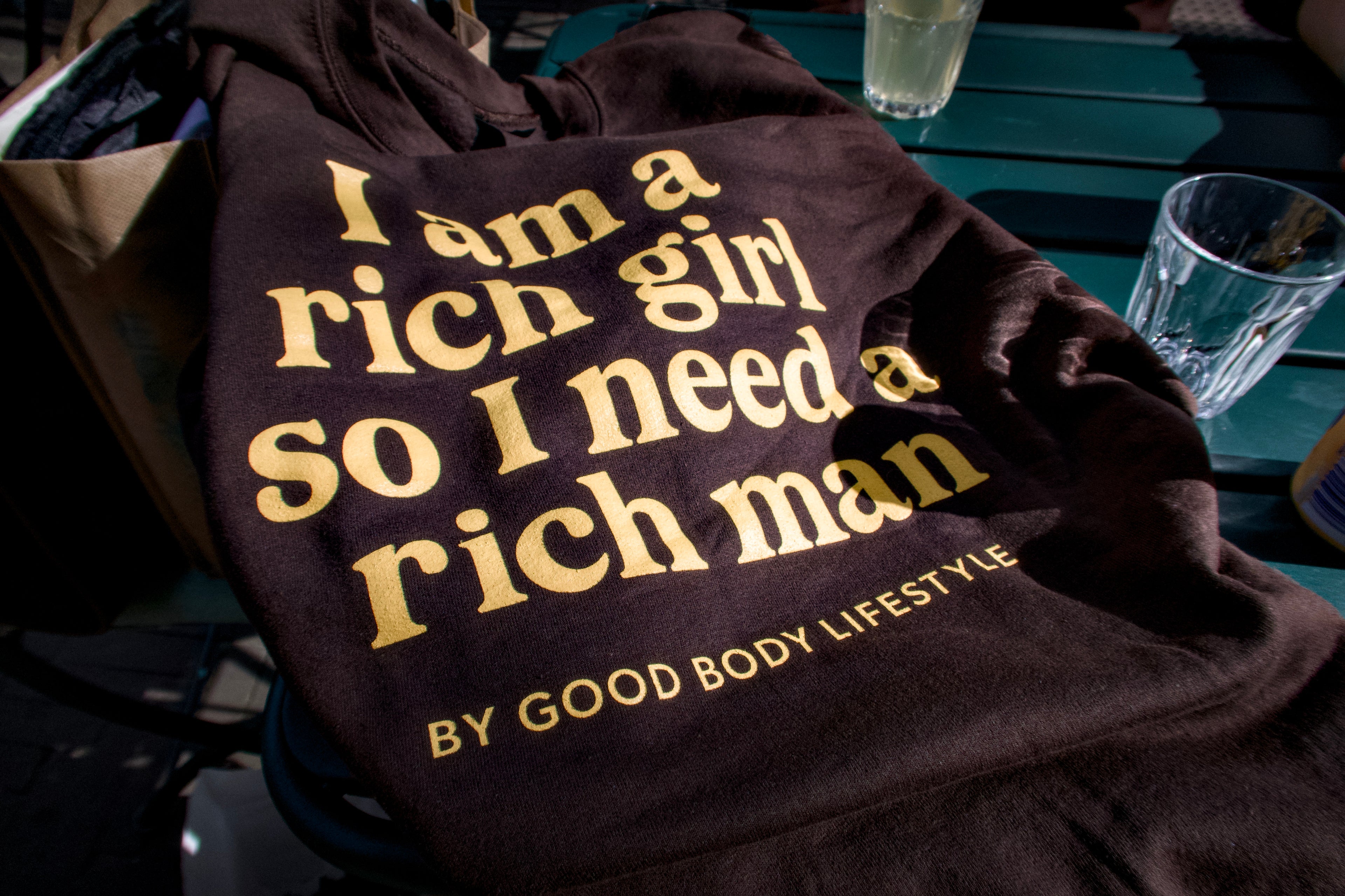 GBL Limited Edition Rich Girl Sweatshirt — The San Francisco Drop