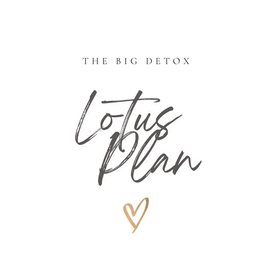 The Big Detox Lotus Plan.