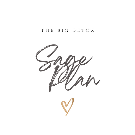 The Big Detox Sage Plan